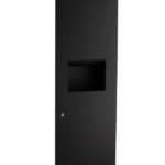 Bobrick B-39003.MBLK TrimLineSeries™  Recessed Paper Towel Dispenser/Waste Receptacle, Matte Black